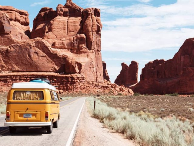 Safe adventure in caravan around New Mexico